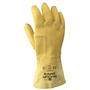 SHOWA® Size 10  Heavy Duty Rubber Full Coated  Work Gloves With Cotton Liner And Gauntlet Cuff