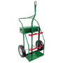 Anthony Welded Products 2 Cylinder Cart With Solid Rubber Wheels And Continuous Handle