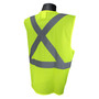 Radians Large Hi-Viz Green RADWEAR® Polyester/Mesh Economy Vest
