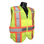 Radians Medium - Large Hi-Viz Green And Hi-Viz Orange RADWEAR® Polyester/Mesh Vest