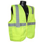 Radians Large Hi-Viz Green RADWEAR® Polyester/Tricot Economy Vest
