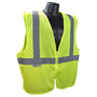 Radians 2X - 3X Hi-Viz Green RADWEAR® Polyester/Mesh Economy Vest