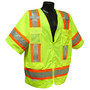 Radians Medium Hi-Viz Green And Hi-Viz Orange RADWEAR® Polyester/Mesh Vest