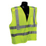 Radians Large Hi-Viz Green RADWEAR® Self-Extinguishing Polyester/Mesh Vest
