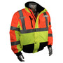 Radians Large Hi-Viz Green, Hi-Viz Orange And Black RADWEAR® Weatherproof Polyester Oxford/DRW Jacket