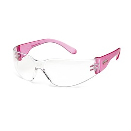 Lincoln Electric® Starlite® Frameless Pink Safety Glasses With Clear Anti-Fog/Anti-Scratch Lens