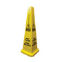 Cortina Safety Products Yellow Polypropylene Floor Cone