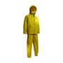 Dunlop® Protective Footwear Medium Yellow Webtex .65 mm Polyester And PVC Rain Suit