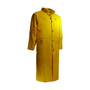 Dunlop® Protective Footwear Small Yellow 48" Tuftex .3 mm Nylon, PVC And PVC Scrim Rain Jacket