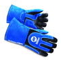 Miller® 2X 11 1/2" Black And Blue Cowhide/Pigskin Unlined MIG/Stick Welders Gloves