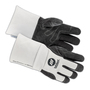 Miller® Large 12" Gray And White Cowhide/Pigskin Unlined MIG Welders Gloves