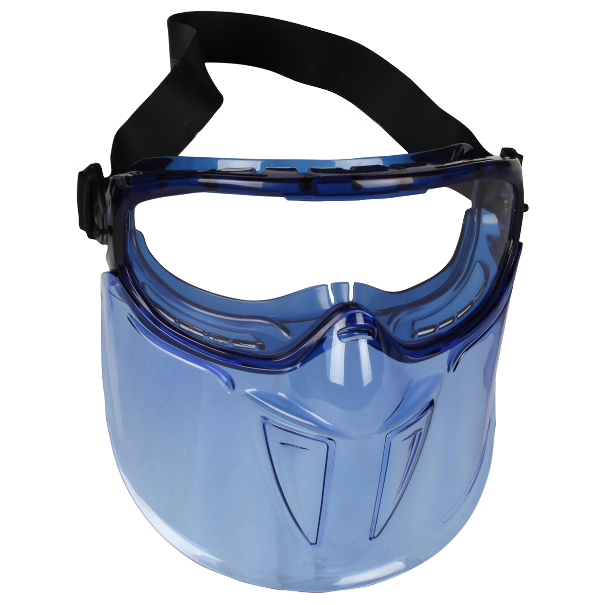 Clear Frame And XTR Lens - Blue - KleenGuard™ Professional Goggles With Monogoggle™ Splash Airgas Anti-Fog K4518629 Kimberly-Clark Shield
