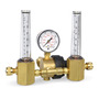 Miller® Medium Duty Argon, CO2, Argon/CO2 Mix, And Helium Dual Flowmeter Regulator, CGA-580