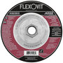 FlexOVit® 4 1/2" X 1/4" X 5/8" - 11 HIGH PERFORMANCE™ 30 Grit Aluminum Oxide Grain Type 27 Spin-On Depressed Center Grinding Wheel