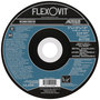 FlexOVit® 5" X 1/8" X 7/8" HIGH PERFORMANCE™ 24 - 30 Grit Aluminum Oxide Grain Type 27 Depressed Center Grinding Wheel