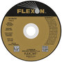 FlexOVit® 5" X 1/8" X 7/8" Black Gold® 24 Grit Zirconia Ceramic Grain Type 27 Depressed Center Grinding Wheel