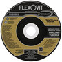 FlexOVit® 5" X 1/8" X 7/8" SPECIALIST® PIPELINE 30 Grit Aluminum Oxide Grain Type 27 Depressed Center Grinding Wheel