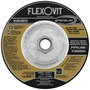 FlexOVit® 5" X 1/8" X 5/8" - 11 SPECIALIST® PIPELINE 30 Grit Aluminum Oxide Grain Type 27 Spin-On Depressed Center Grinding Wheel