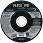 FlexOVit® 5" X 1/4" X 7/8" SPECIALIST® ALUMINUM 24 Grit Aluminum Oxide Grain Type 27 Depressed Center Grinding Wheel