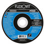 FlexOVit® 5" X 1/4" X 7/8" HIGH PERFORMANCE™ 24 - 30 Grit Aluminum Oxide Grain Type 27 Depressed Center Grinding Wheel