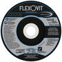 FlexOVit® 5" X 1/4" X 7/8" SPECIALIST® STAINLESS STEEL 30 Grit Aluminum Oxide Grain Type 27 Depressed Center Grinding Wheel