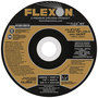 FlexOVit® 6" X 1/8" X 7/8" FLEXON® 30 Grit Zirconia Alumina Grain Type 27 Depressed Center Grinding Wheel