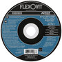 FlexOVit® 6" X 1/8" X 7/8" HIGH PERFORMANCE™ 24 - 30 Grit Aluminum Oxide Grain Type 27 Depressed Center Grinding Wheel