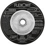 FlexOVit® 6" X 1/4" X 5/8" - 11 SPECIALIST® STAINLESS STEEL 30 Grit Aluminum Oxide Grain Type 27 Spin-On Depressed Center Grinding Wheel
