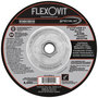 FlexOVit® 7" X 1/4" X 5/8" - 11 SPECIALIST® STAINLESS STEEL 30 Grit Aluminum Oxide Grain Type 27 Spin-On Depressed Center Grinding Wheel