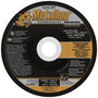 FlexOVit® 9" X 1/8" X 7/8" Metalhog® 24 Grit Premium Blend Grain Type 27 Depressed Center Grinding Wheel