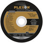 FlexOVit® 9" X 1/4" X 7/8" FLEXON® 24 Grit Zirconia Alumina Grain Type 27 Depressed Center Grinding Wheel