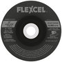 FlexOVit® 5" X 1/8" X 7/8" FLEXCEL® 50 - 120 Grit Aluminum Oxide Grain Type 27 Grinding Wheel