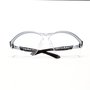 3M™ BX™ 1.5 Diopter Black And Silver Safety Glasses With Clear Anti-Fog Lens