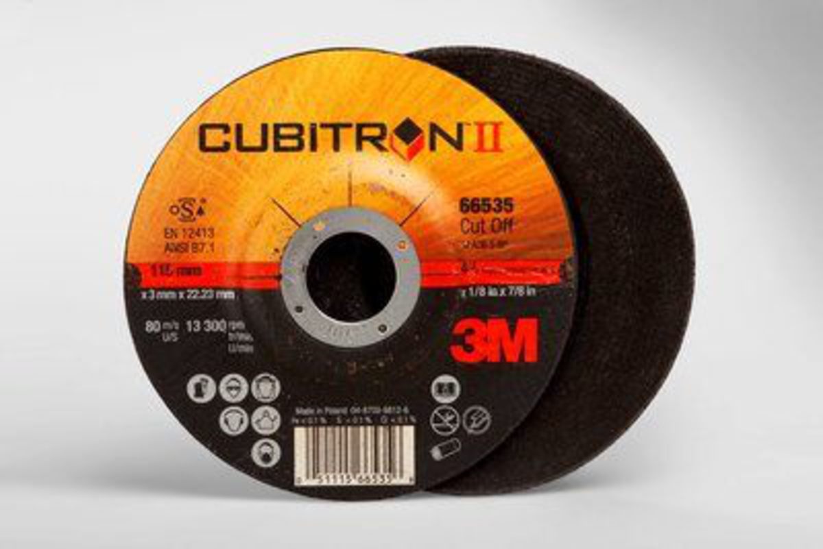 Airgas - 3MA051115-66535 - 3M™ Cubitron™ II Cut-Off Wheel 66535