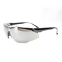 RADNOR™ Elite Plus Black Safety Glasses With Gray Anti-Scratch/Mirrored Lens