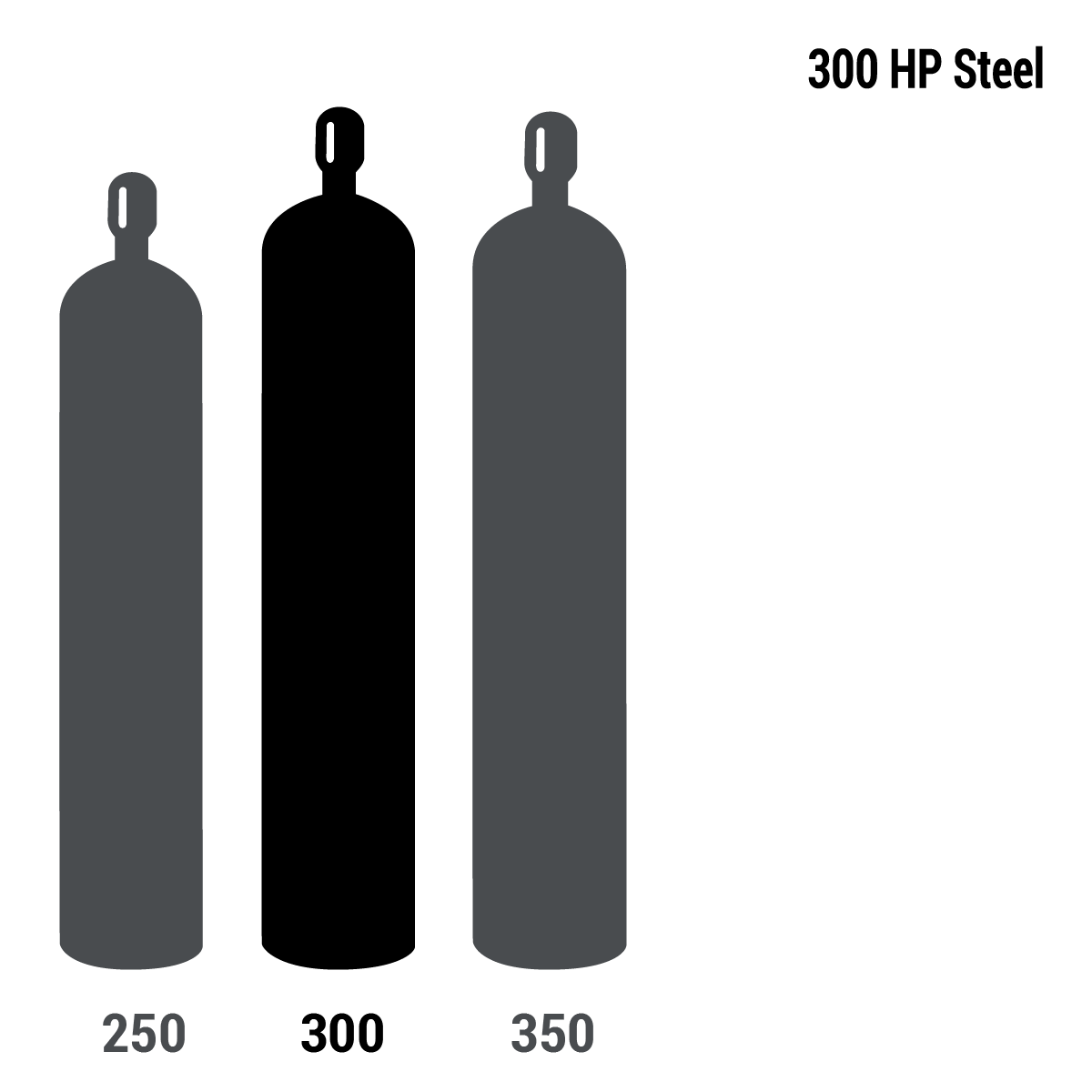 nitrogen gas cylinder size