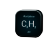 Industrial Grade Acetylene, Size MC20 Actelyene Cylinder, CGA 510