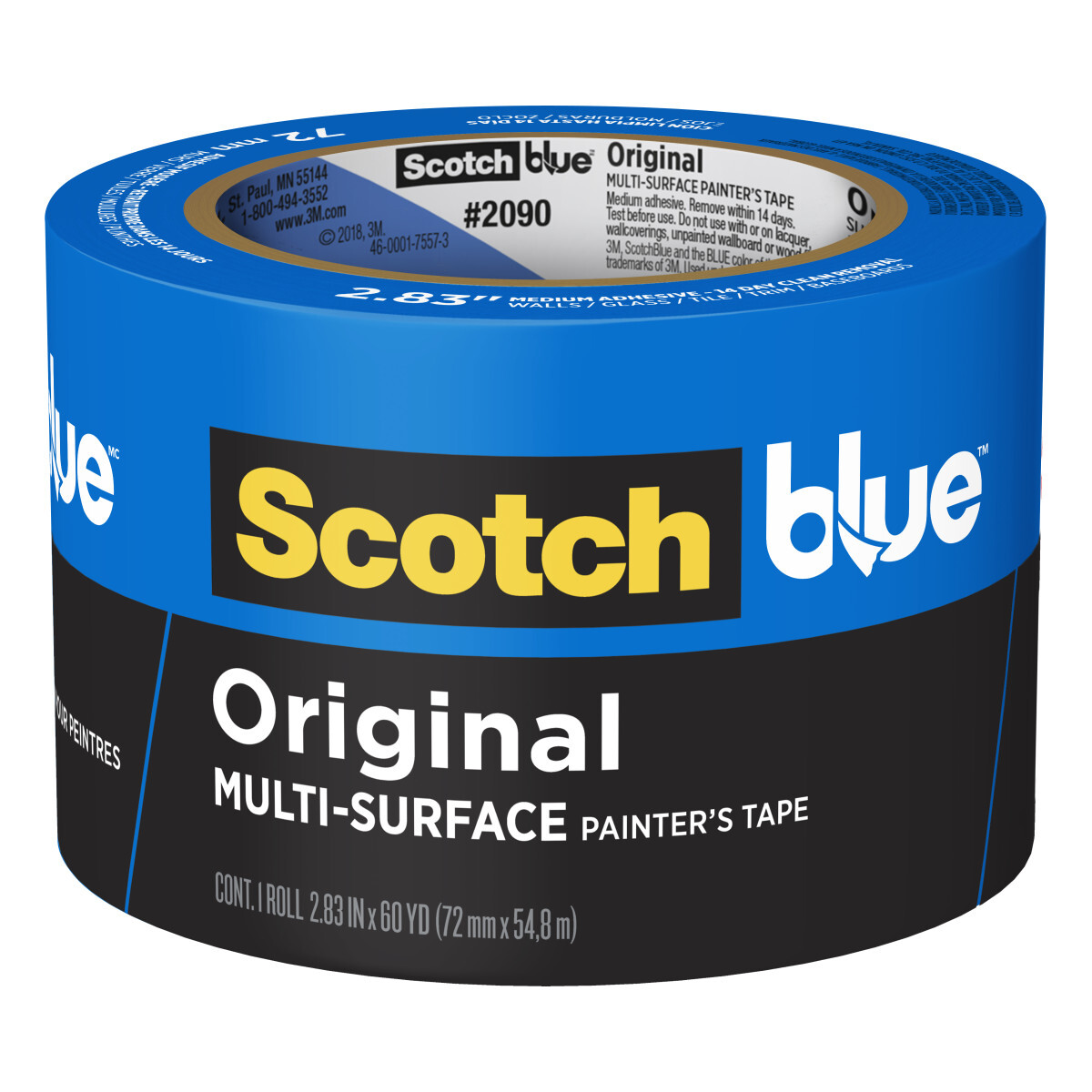 3M 2090 0.5 X 60YD - 3m - Tape, Painters Tape, Acrylic Adhesive