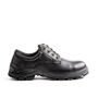 Workwear Outfitters™ Size 14 Black Terra® Leather And Rubber Composite Toe Shoes With High Traction And Debris Shedding Sole