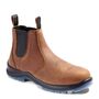 Workwear Outfitters™ Size 14W Brown Terra® Leather/Rubber Composite Toe Boots With Low Profile Lug Tread Sole
