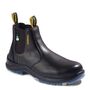 Workwear Outfitters™ Size 14W Black Terra® Leather And Rubber Composite Toe Boots With Low Profile Lug Tread Sole