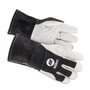 Miller® Large 12 1/2" White And Gray Pigskin/Leather Foam/Cotton/Polyester/Aluminized Lined MIG/Stick Welders Gloves