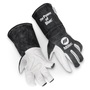 Miller® Medium 12 1/2" Gray And White Cowhide/Pigskin/Goatskin Unlined TIG Welders Gloves