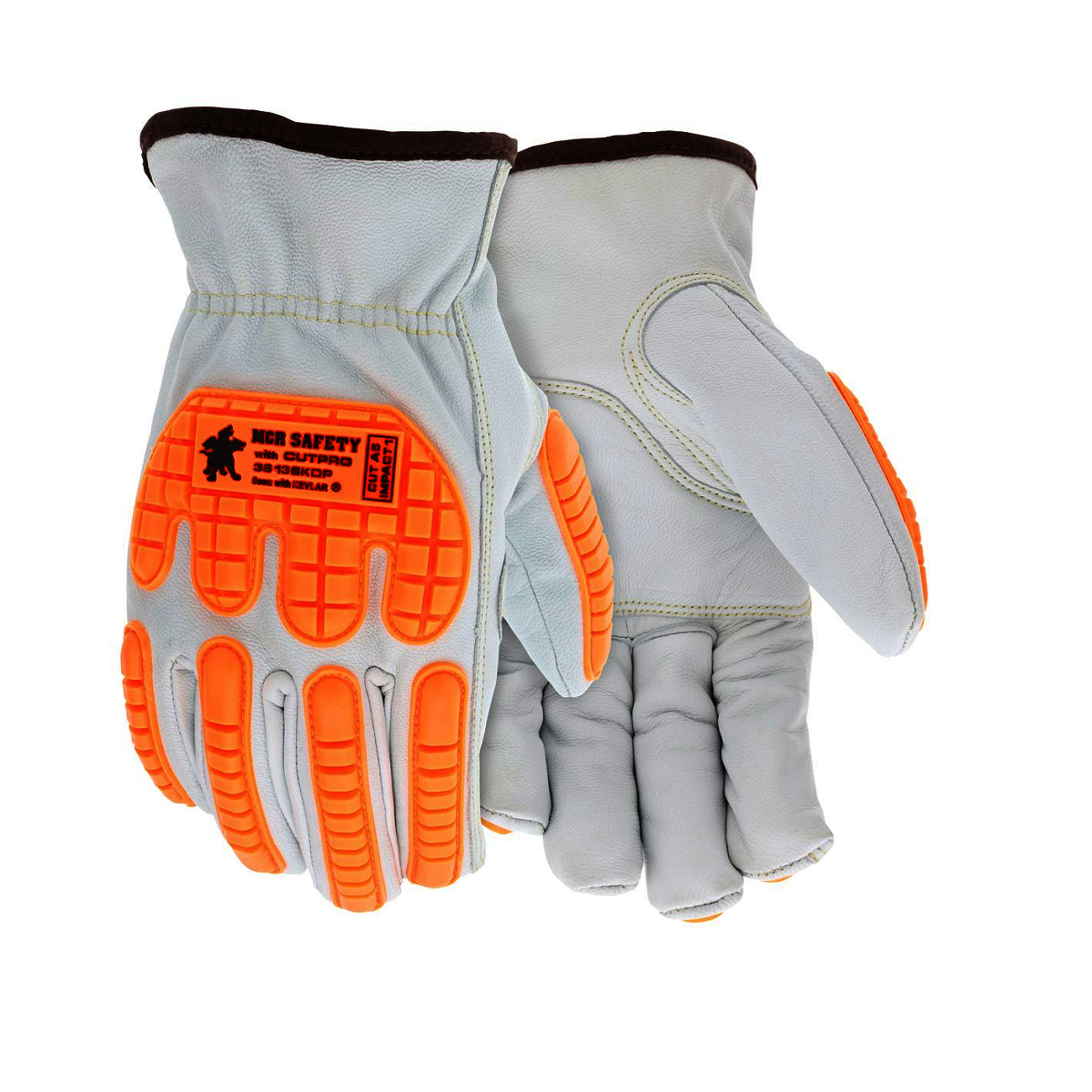 New Milwaukee Work Glove High Visibility Cut Level 1 Polyurethane Dipped 12  Pair