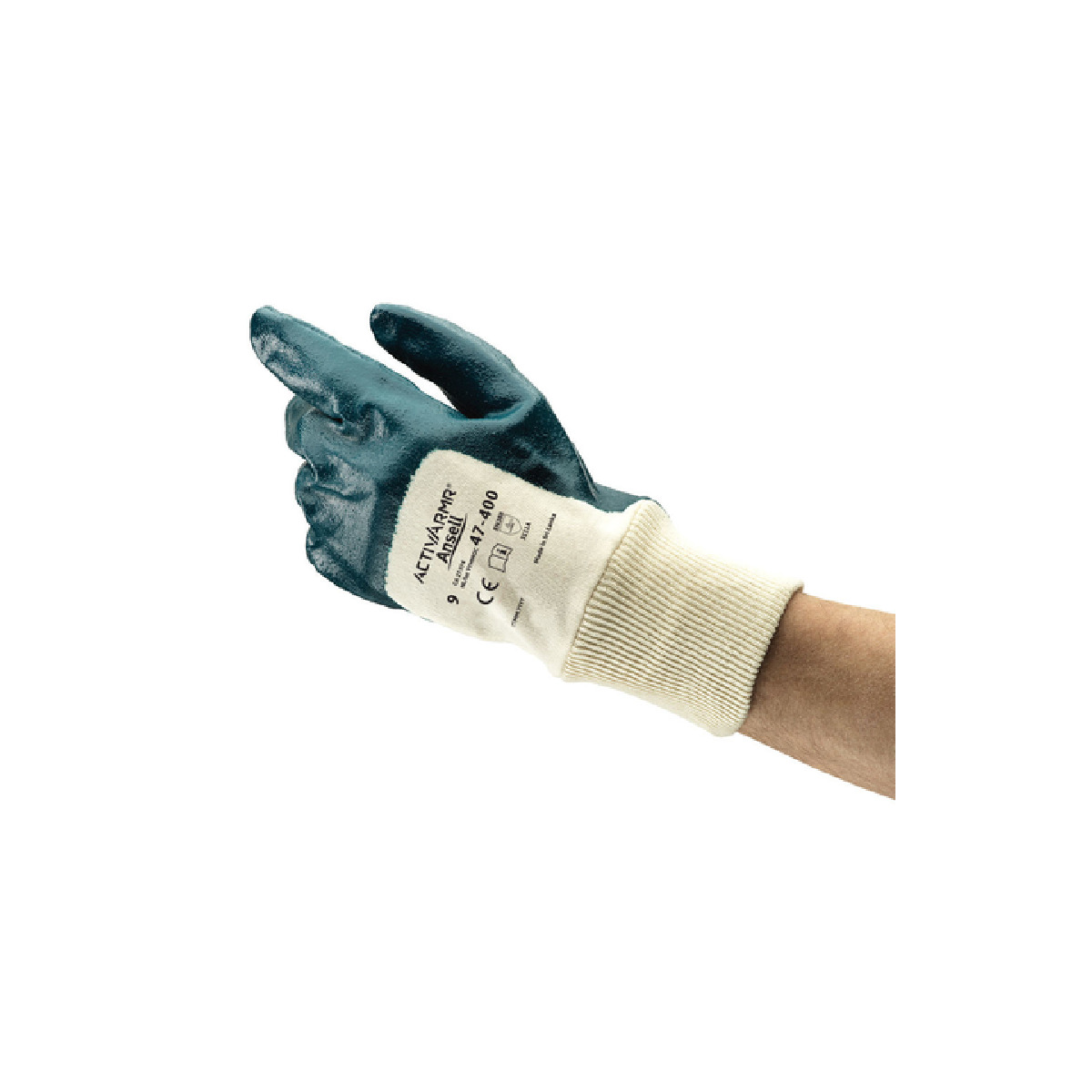 Nitrile Coated Work Gloves (Medium, Size 8)