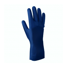 SHOWA® Size X-Large 10 Nitri-Dex® 11 mil Nitrile Full Coated  Work Gloves With Cotton Flock Liner And Rolled Cuff