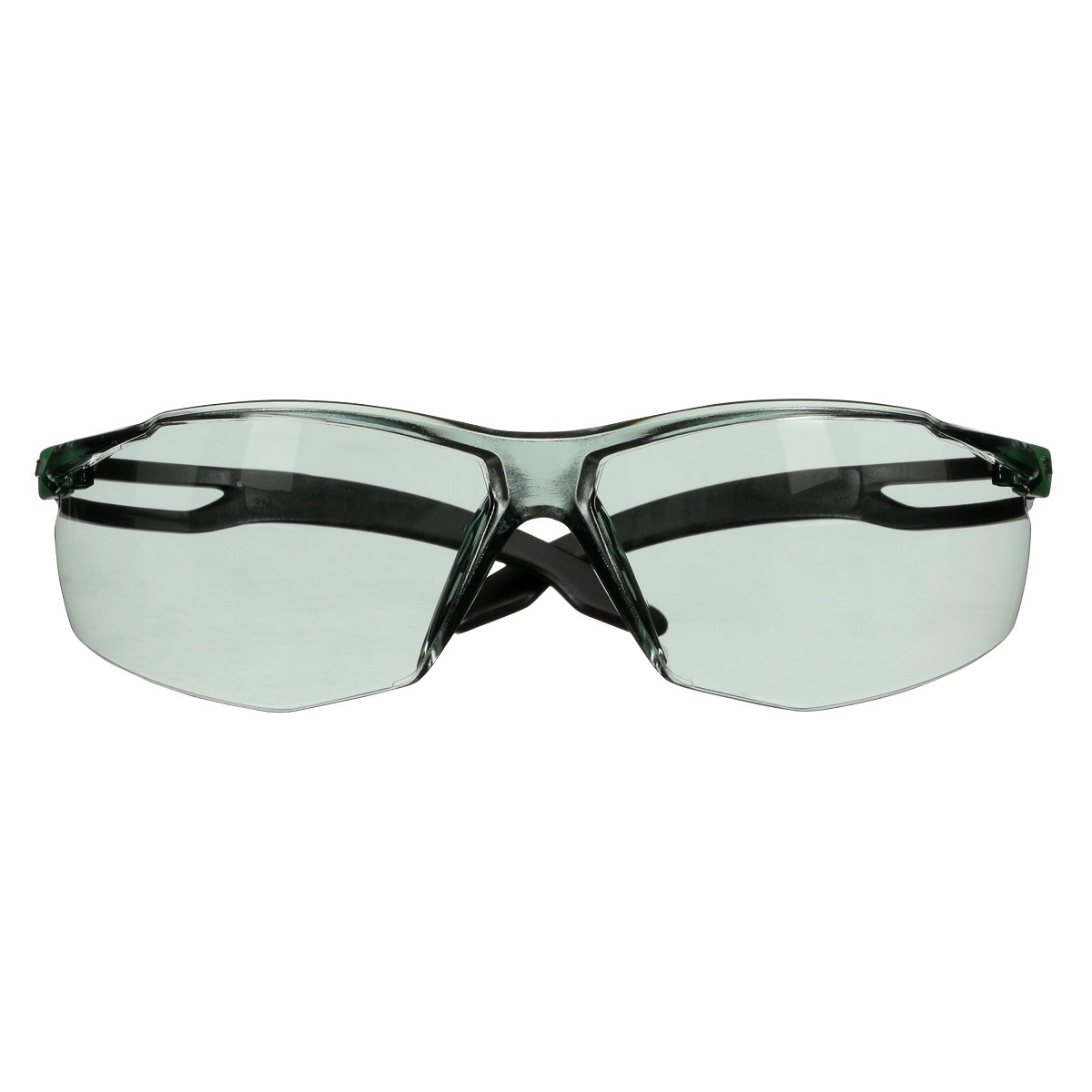 3M SecureFit 500 Series IR 1.7 Gray AF-AS Lens Black/Green | Safety Glasses | 20 ea/Case | SF517AF-GRN