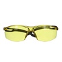 3M™ SecureFit™ 500 Series SecureFit™ Black Safety Glasses With Amber Anti-Scratch/Anti-Fog Lens
