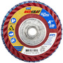 Norton® Red Heat R961 4 1/2" X 5/8" - 11 P60 Grit Type 27 Flap Disc
