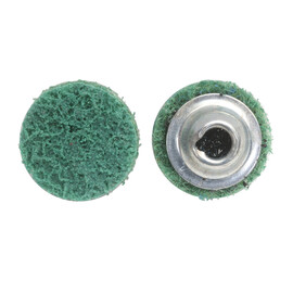 Norton® 4 1/2" X 5/8" Fine Grade Aluminum Oxide Aggregate Bear-Tex Vortex Rapid Prep Green Non-Woven Quick-Change Disc